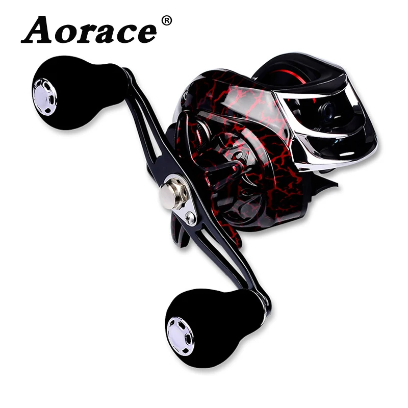 

Baitcasting Reel Casting Bait Reel Fishing 7.1:1 18+1bb Max Drag 10kg/17.6lb Aluminum Alloy Left Right Hand Fishing Reel