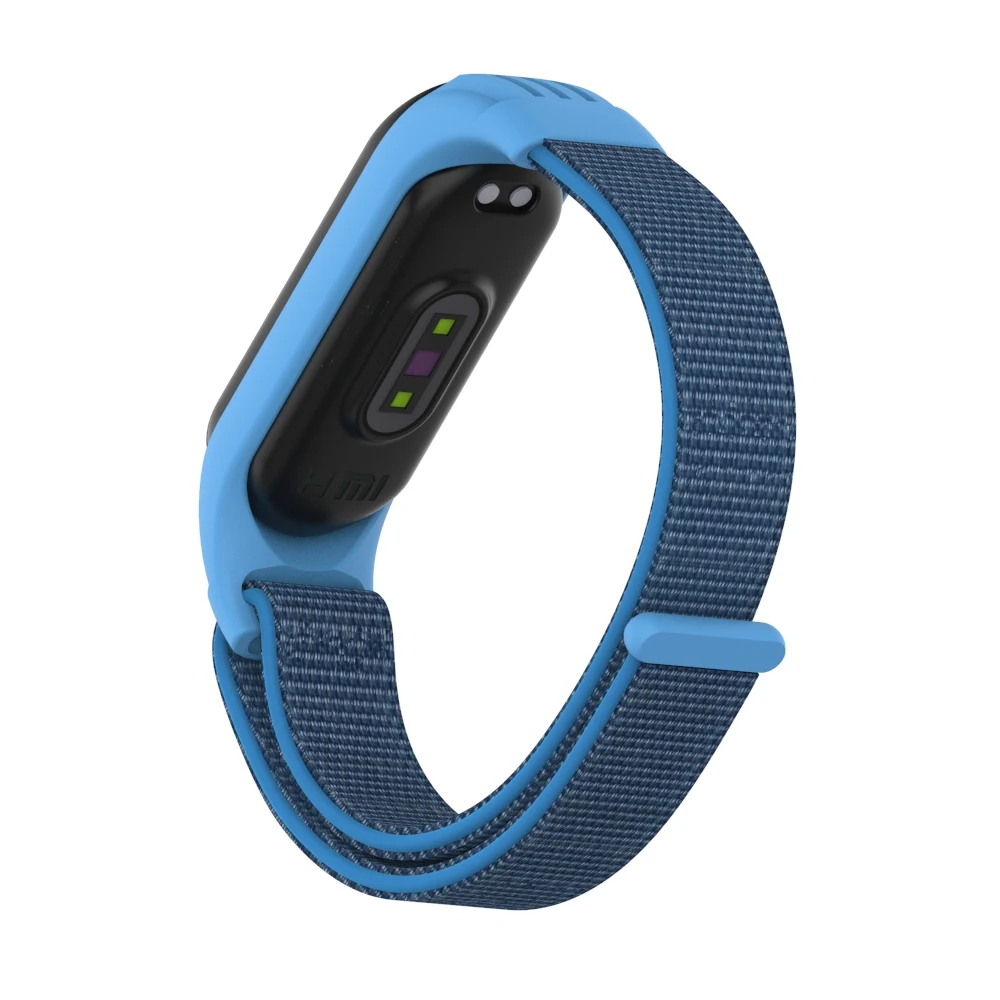 Сменный нейлоновый браслет с защитной пленкой для Xiaomi MiBand 4 спортивный