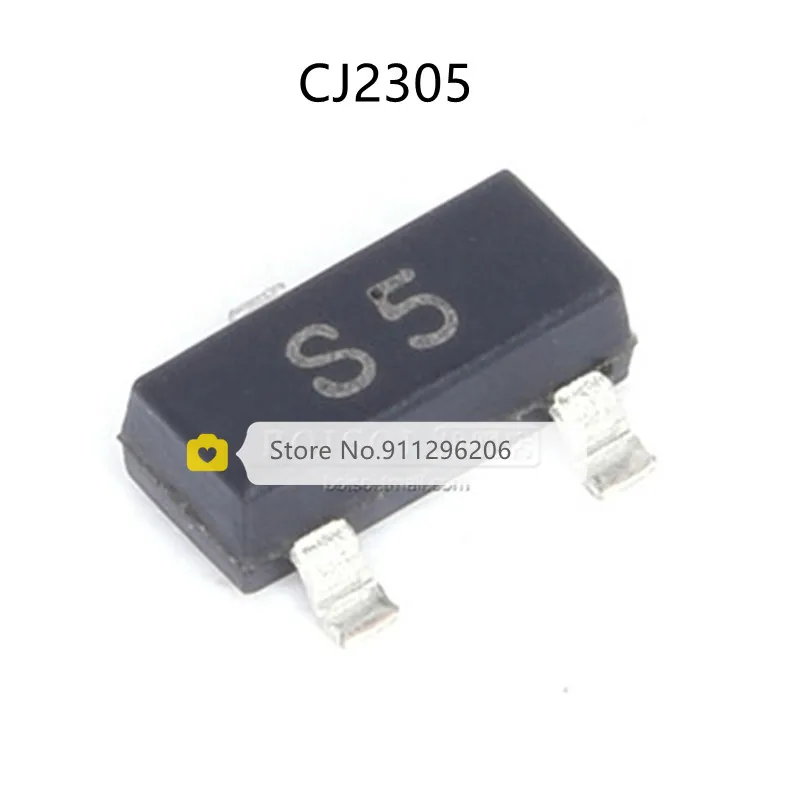 10 шт./лот CJ2305 SOT-23 S5 100% Новый оригинальный | Электроника