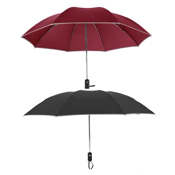 

Umbrella Windproof, Adoric Compact Double Vented Folding Inverted Umbrella For Travel With Auto Open/Close Button