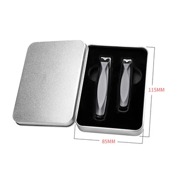 

150 pcs Nail Clippers with Catcher No Splash Toenail Fingernail Clippers Stainless Steel Nail Cutter Trimmer Set