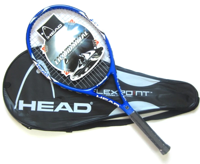 Оригинальные теннисные ракетки для головы, профессиональные ракетки из углеродного волокна с бесплатной сумкой, веревочные ракетки Padel Racchettas Raquete De Tennis