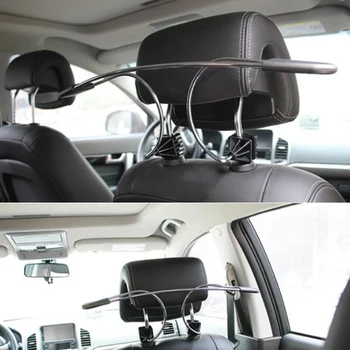 

Car Interior Gadgets Headrest Coat Car Coat Hangers Hanger Seat Back Hanger for Coats, Jackets, Purses, Bags Universal