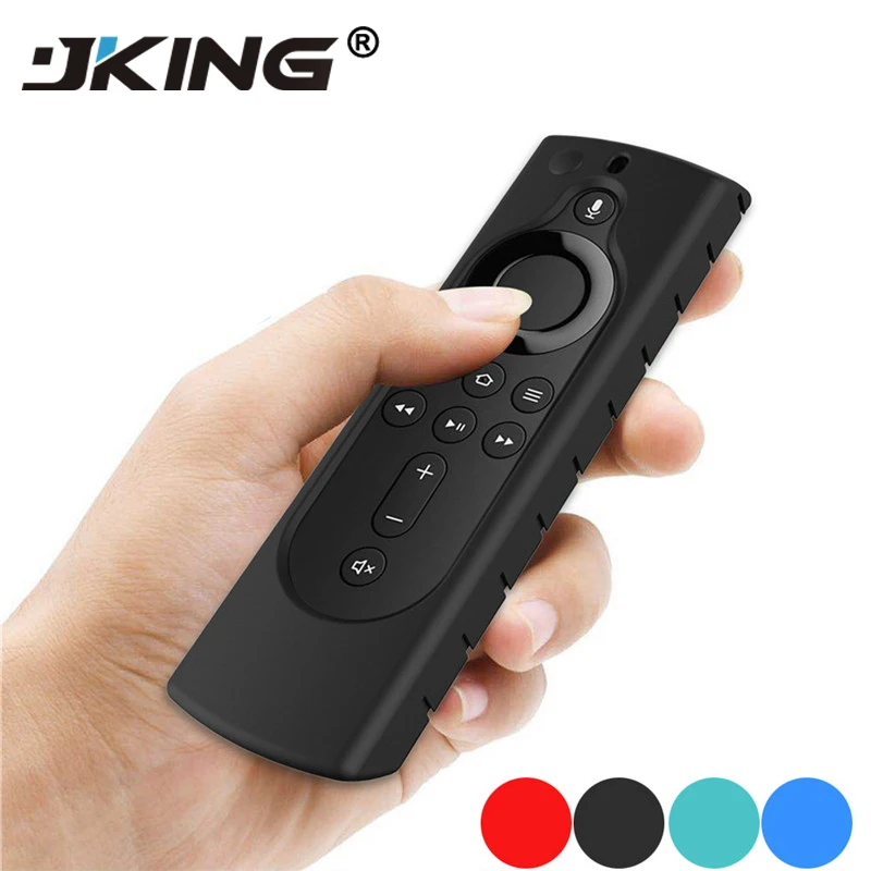 JKING для Amazon Fire tv Stick 4K tv Stick дистанционный силиконовый чехол защитный чехол кожа D.19