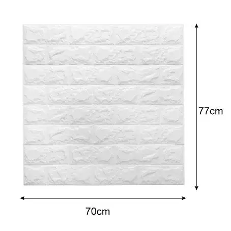 70x77 см DIY 3D стикер на стену s самоклеющийся пенопластовый кирпич декор комнаты обои настенный Декор Гостиная Наклейка на стену для детской комнаты
