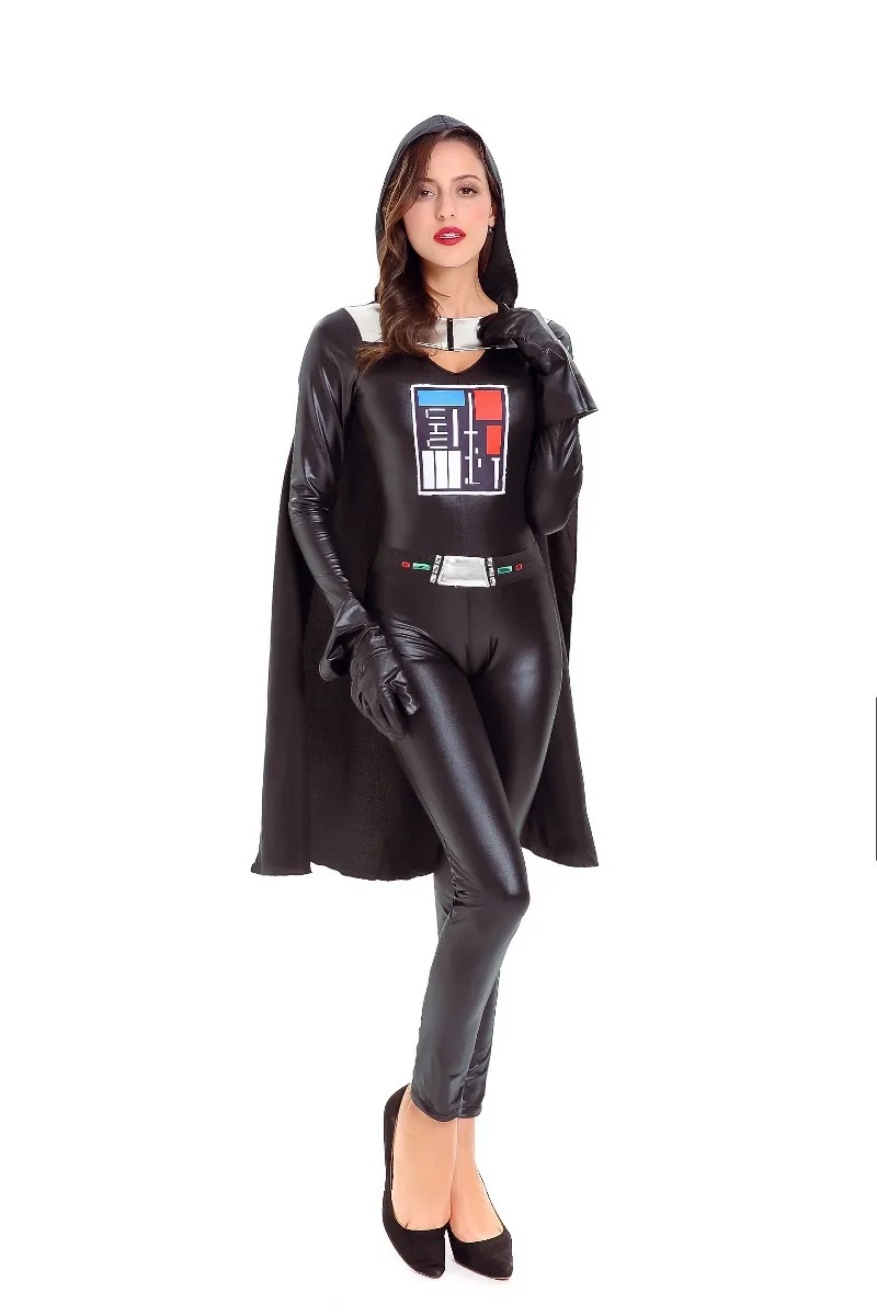 Halloween Costume Star Wars Medieval Jedi Black Warrior Cape Hoodie Cloak Costume Party Adult Superhero Cosplay Props Costume