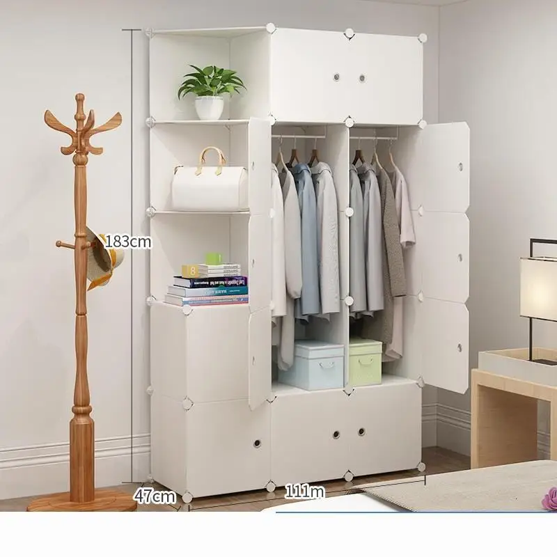 Каса мобили хранения Meble Kleiderschrank Meuble Placard Rangement Armario Ropa De Dormitorio шкаф Guarda Roupa Mueble гардероб - Цвет: Version H