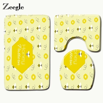 

Zeegle Bathroom Mat Bath Carpet Non-slip Rugs Bathroom Floor Mat Memory Foam Bath Mat Bathroom Carpet Set
