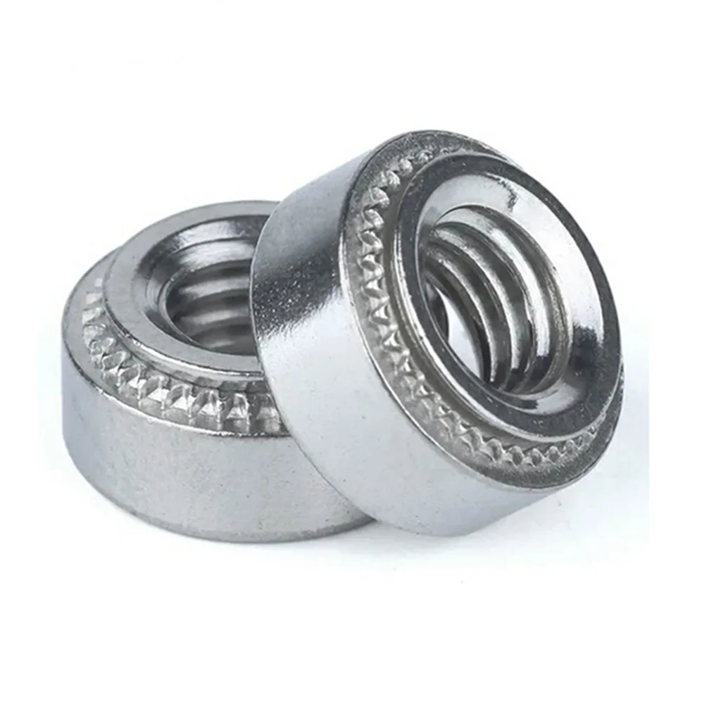 Self Clinching Nuts Clinch Nut S-024 Rack Server Cabinet Insert Tuercas Rivet Tuerca Rivnut Ecrou Moeren Cejilla Orzechy Carbone - Цвет: PEM Standard Nuts