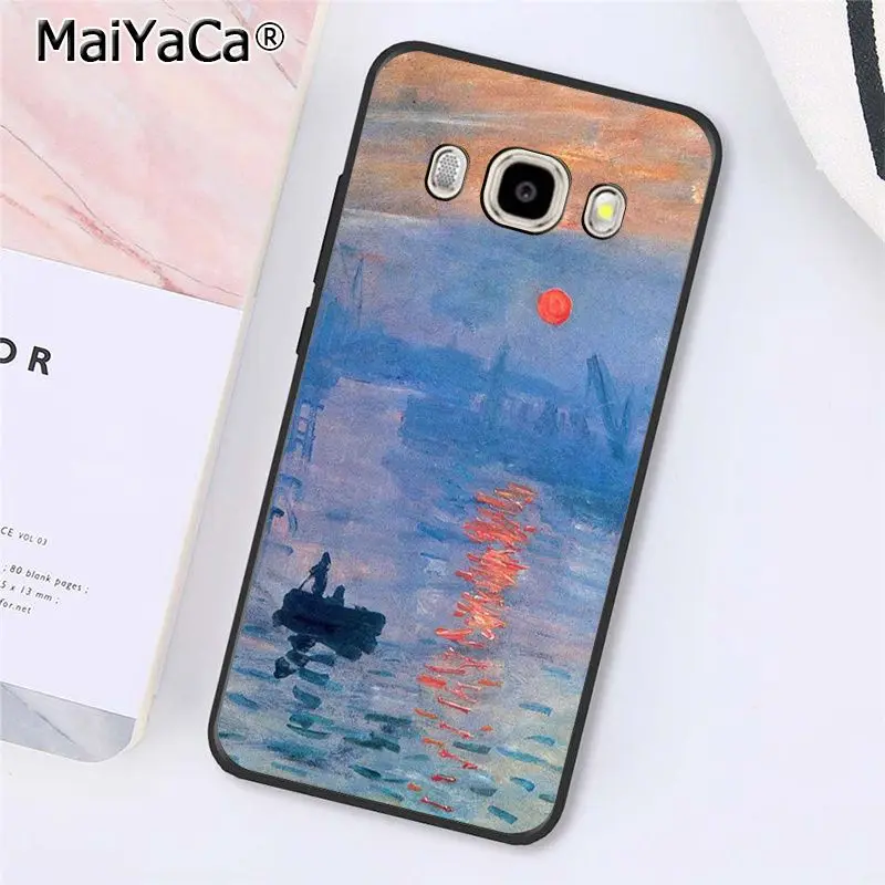A9 MaiYaCa Ван Гог Звездная ночь звезда Подсолнух чехол для телефона для samsung Galaxy J7 J6 J8 J4 J4Plus J7 DUO J7NEO J2 J7 Prime - Цвет: A9