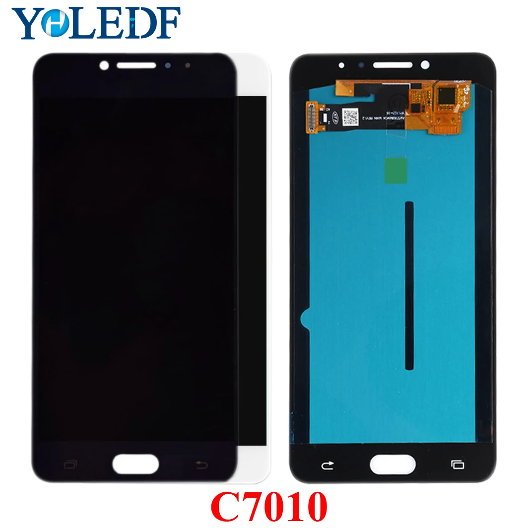 Супер AMOLED ЖК-экран для samsung Galaxy C7 Pro C7010 ЖК-дисплей сенсорный Pantalla ЖК-дигитайзер