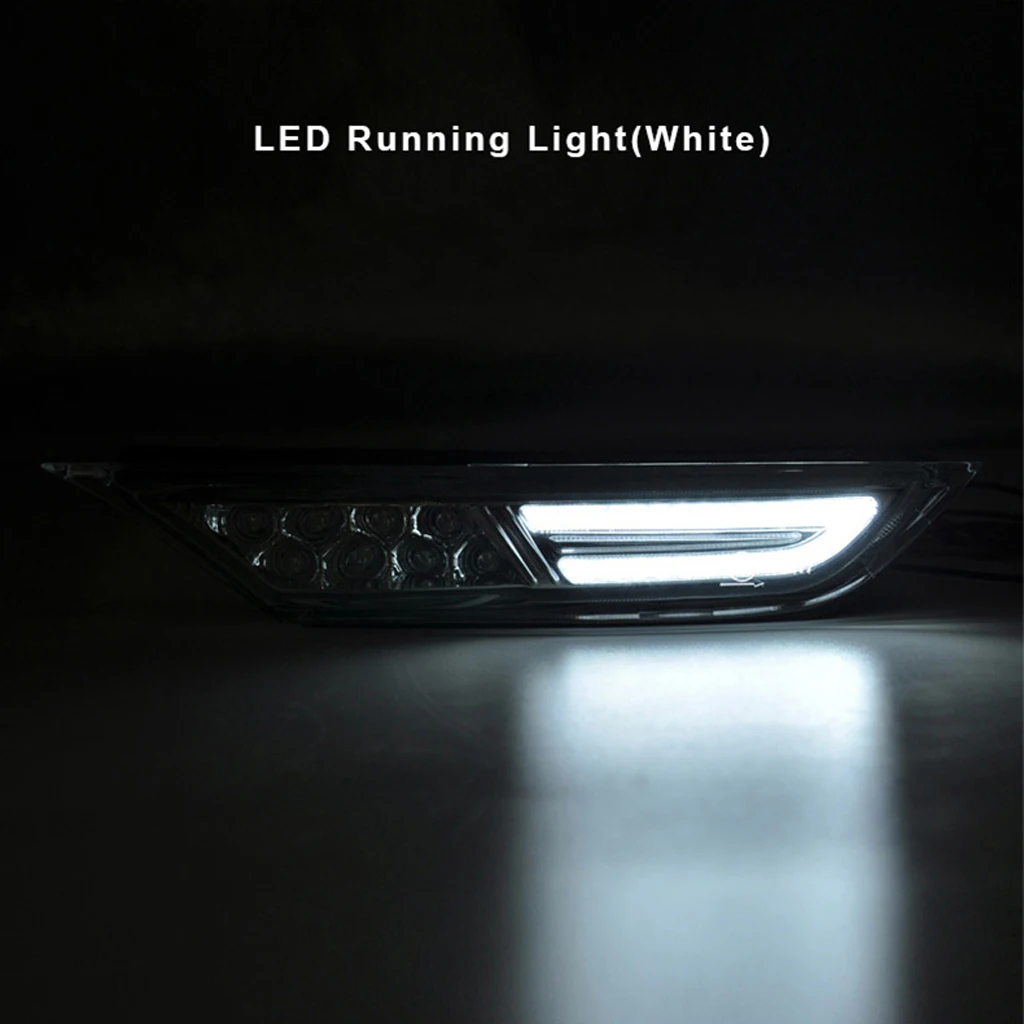   2-in-1  LED ̵ Ŀ Ʈ ڹ  õ  DRL  , ֻ GTR R35 2007-2018, 2 