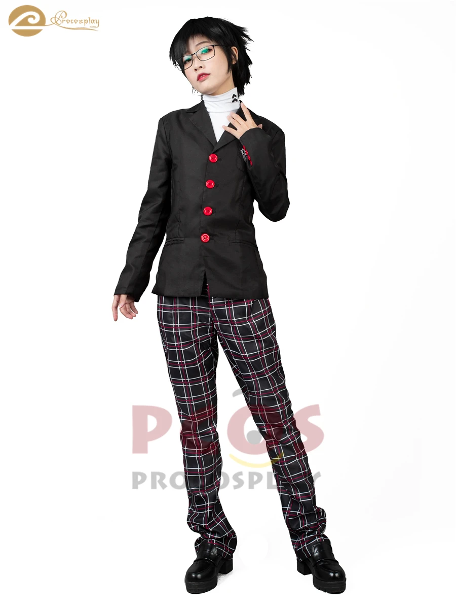 Новый * в наличии persona Akira Kurusu Косплей джокер костюм persona 5 Косплей Костюм mp004189