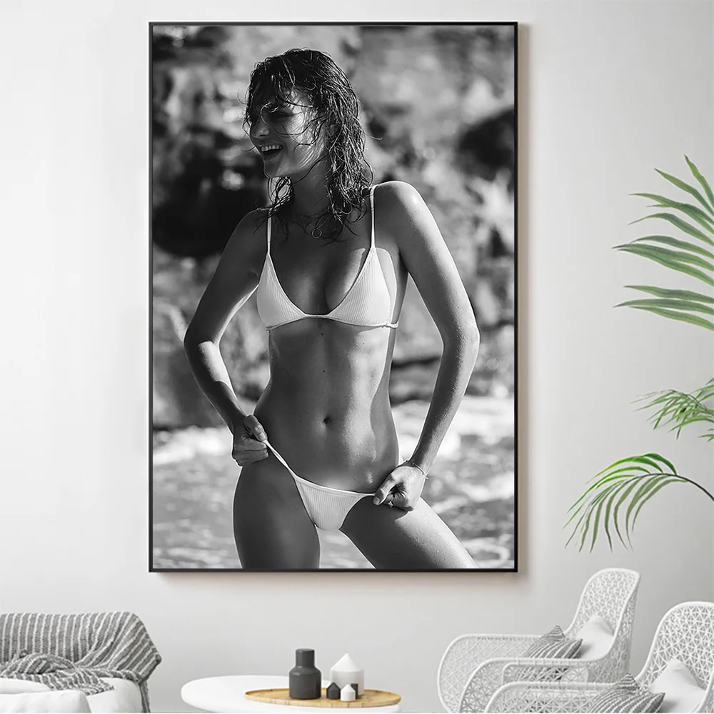 

Silk Cloth Wall Poster Montana Cox Sexy Model Star Art Home Decoration Gift