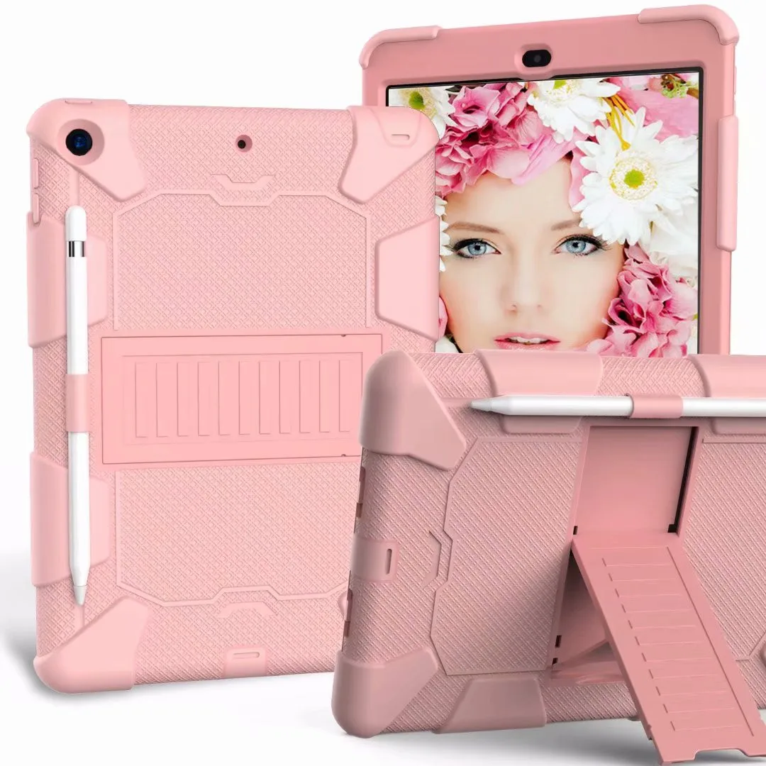 Shockproof Rubber Hard Stand Cover For iPad 7th Generation 10.2 2019 Case Heavy Duty Apple | Компьютеры и офис