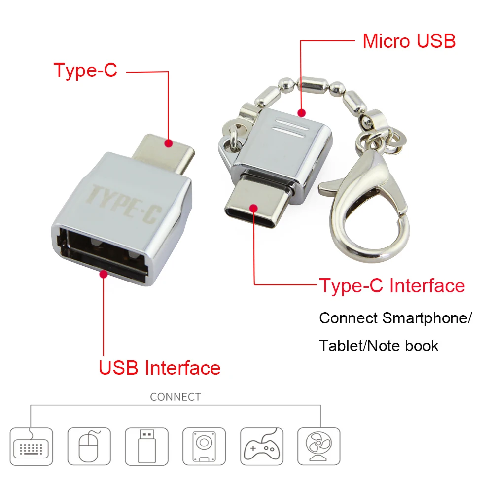 Type C OTG to Micro USB