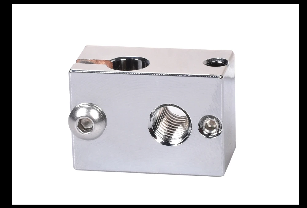 V6 покрытый медным нагревателем блок для E3d V6 J-head Hotend части 3D-принтера тепловой блок для датчика BMG Titan экструдер