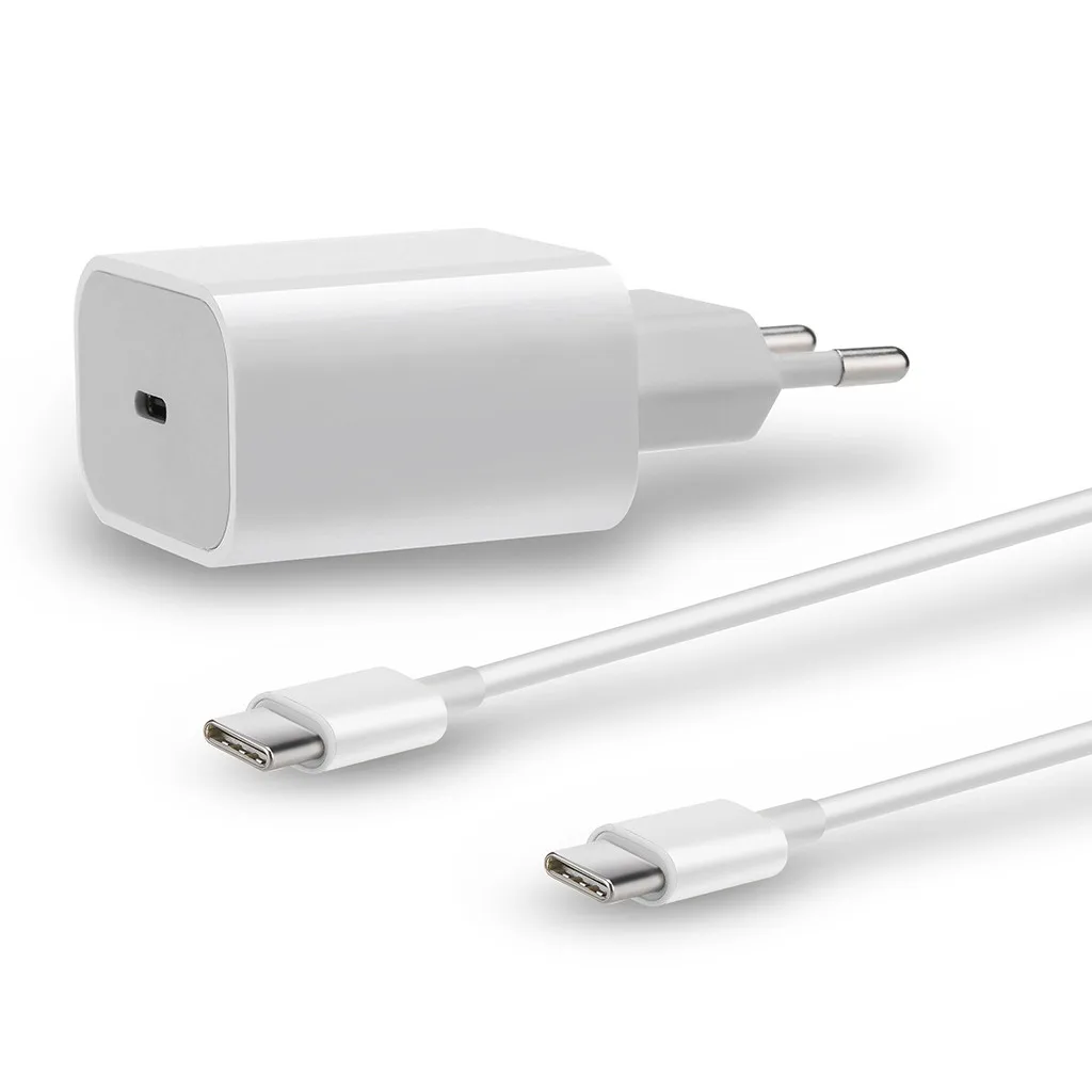 Прямая поставка 18 Вт Зарядное устройство USB-C адаптер питания с кабелем типа C быстрое зарядное устройство для iPhone 11 Pro новейшая мода Лидер продаж