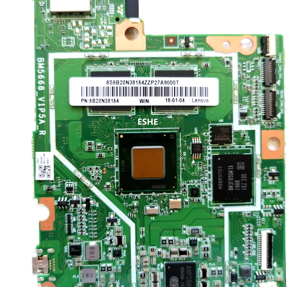 Placa-mãe para Computador Portátil Lenovo Ideapad Miix 32010icr com Cpu 80xfz 8350 Ram 4g Ssd 128g - Imagem 2