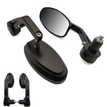 

For Honda CRF250L CRF250M CRF1000L crf 250 l M XR250 Motorcycle Aluminum Rear View 7/8" Handle Bar End Side Rearview Mirrors