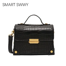 Новая мода, крокодиловые цепи, женские дизайнерские Сумки из искусственной кожи, женские сумки-мессенджеры, дамские сумки через плечо из кожи аллигатора
