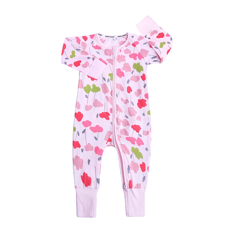 Одежда для маленьких мальчиков и девочек; комбинезон с длинными рукавами для малышей; хлопковый комбинезон для новорожденных; Одежда для младенцев; нарядные комбинезоны - Цвет: small flower