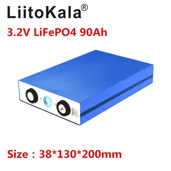 

LiitoKala 3.2v 90Ah LifePo4 battery lithium 270A 3C high drain for diy 12V 24V solar Inverter electric vehicle coach golf cart
