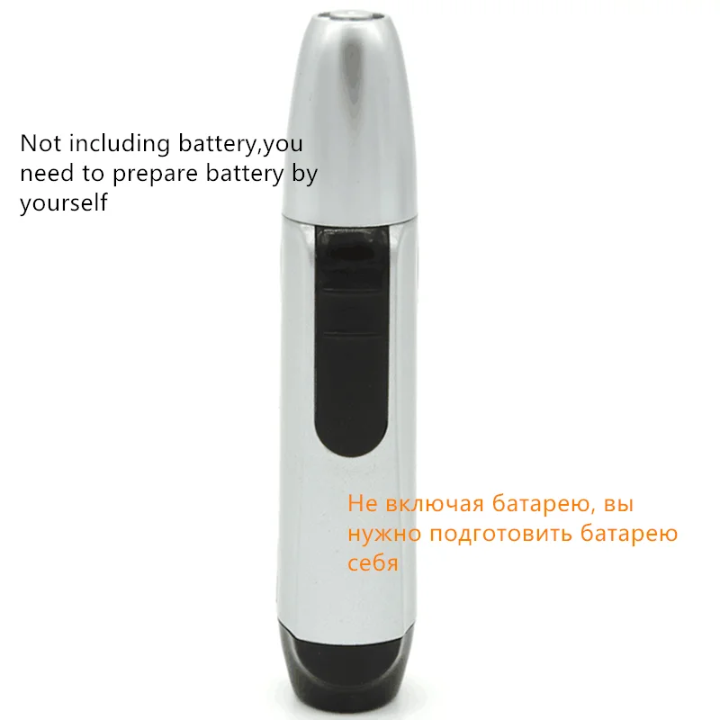 Mini Portable Electric Nose Hair Trimmer For Men And Women Ear Razor Removal Shaving Tool Face Care（Not Including Battery）