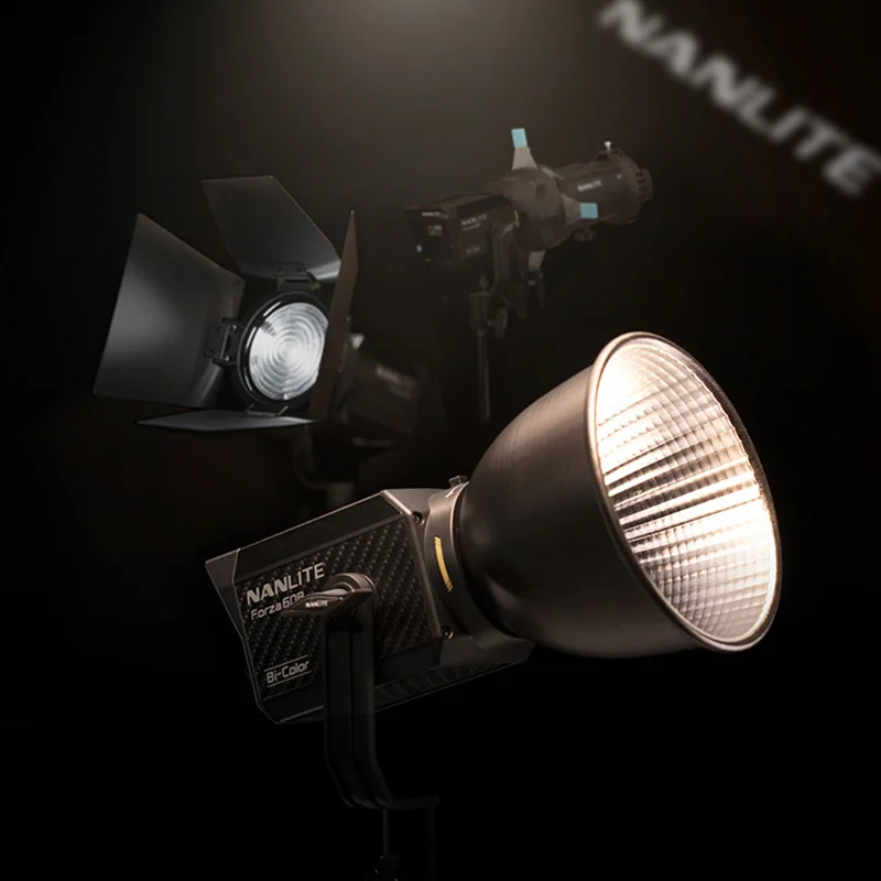 Nanguang Nanlite Forza 60B 60w LED Light Bi-color 2700K-6500K Video Light Professional Studio Strobe Flash Lamp lighting 60w
