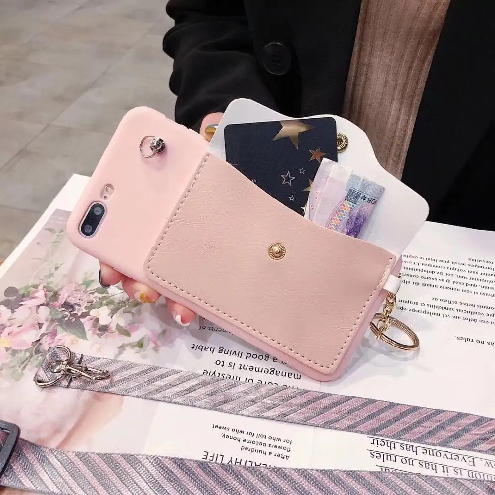 Тренд Новый чехол для мобильного телефона + Портмоне мобильный ремень apple iphone XR