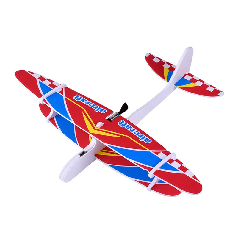 Juguetes ensamblados DIY para niños, ala fija de espuma duradera, condensador, planeador, modelo de avión, Juguetes de cumpleaños