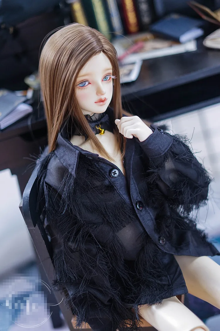 Рубашка с бахромой для куклы BJD 1/6 1/4 1/3 SD16 SD17 Uncle CMB164|doll clothes|for bjddoll t-shirt |