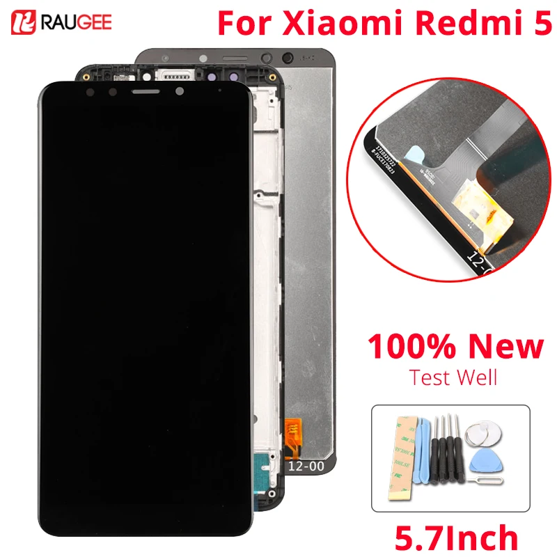 ЖК дисплей и сенсорный экран 5 7 дюйма для Xiaomi Redmi сменный дигитайзер в сборе 5|note 4