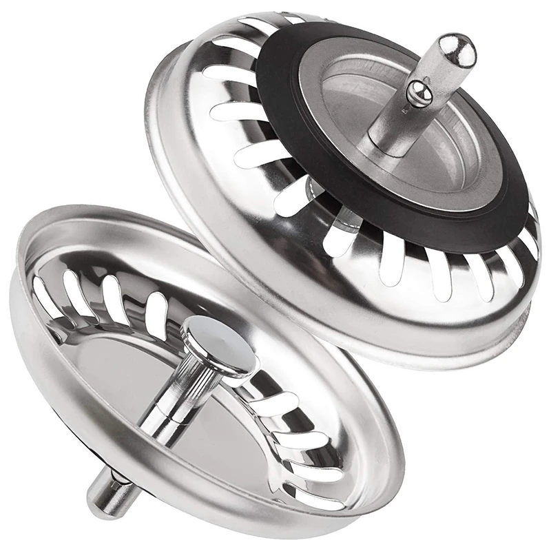 1PcsStainless Сталь фильтр пробка для кухонной раковины отходов Plug Раковина Ванная