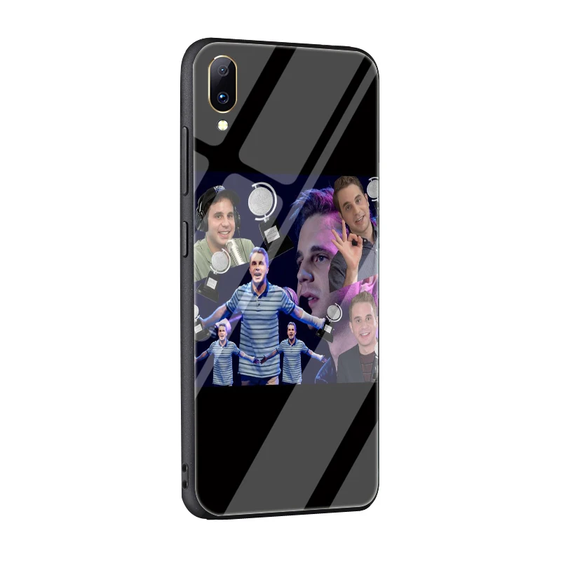 G12 EWAU Ben Platt дорогой Эван Хансен закаленное Стекло телефон крышка для Vivo V9 Y85 Y89 V15 Y17 Y93 Y95 Y91 Y91C - Цвет: G12
