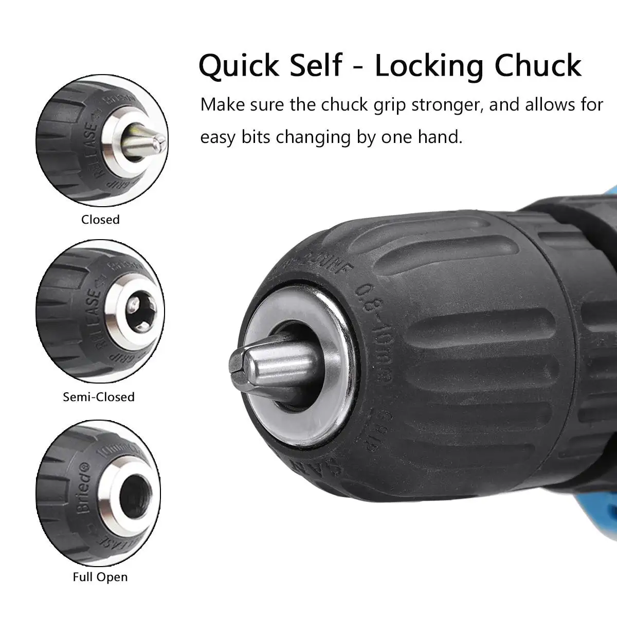 12V 18V Cordless Drill Electric Drill Drilling Machine Bolt Driver Battery Screwdriver Power Electric Tool Impact Electrician