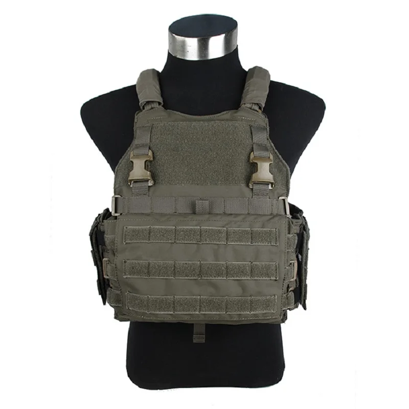 

3163 New Outdoor Sports Tactical Vest 500D Cordura Fabric With EVA Plug Board