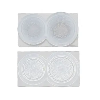 

1 Set Mini Size Round Straw Bowls Resin Silicone Molds Epoxy Resin Jewelry Tools