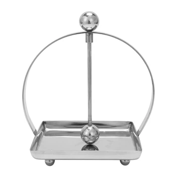 

Stainless Steel Paper Towel Holder Square Paper Towel Holder Base Bar Restaurant Table Paper Holder