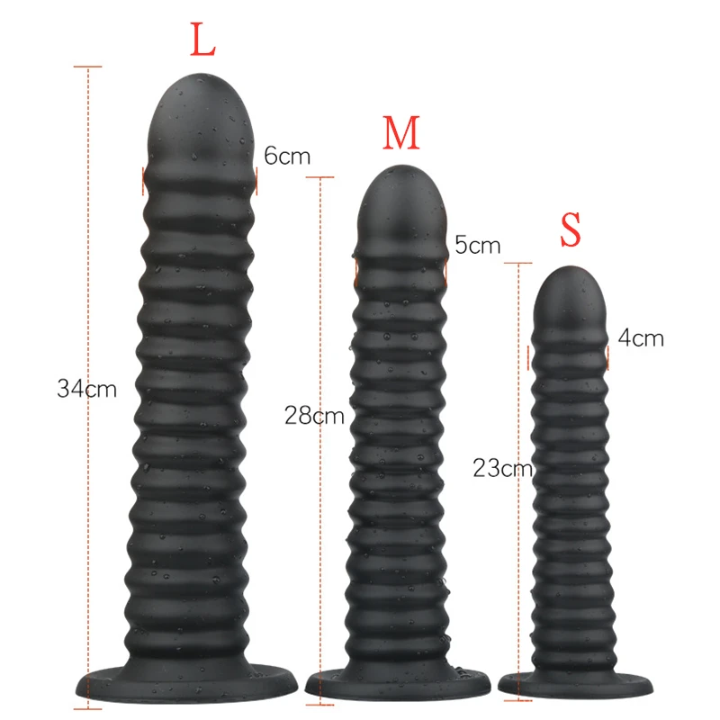Super Soft Silicone Anal Dildo Male Prostate Massager Anal Beads Vagina Anus Expander Butt Plug Sex Shop Toys For Women Men 5