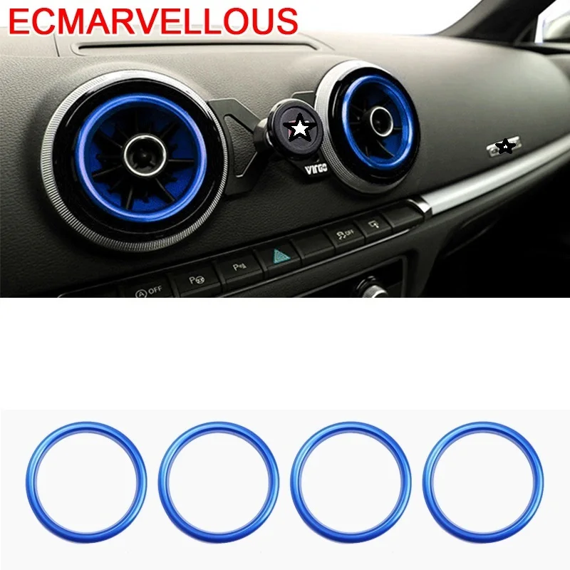 

Auto Control System Outlet Air Conditioner Automobile Modified Chromium Car Styling Accessories Protecter 19 FOR Audi Q2L