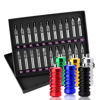 

Stainless Steel Tattoo Nozzle Tips Needle Tube Kit for Needles Machine