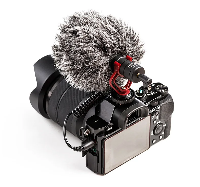 BOYA BY-MM1 3,5 мм микрофон накамерный Аудио Видео Запись микрофон фотография для смартфона Canon Nikon sony DJI Osmo DSLR камера