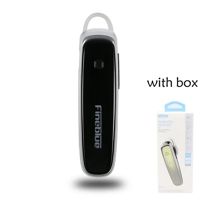 Fineblue FX-1, Bluetooth 4,0, беспроводная гарнитура с микрофоном, стерео, спортивные, свободные руки, музыкальные наушники для телефонов IOS, Android - Цвет: Black with box