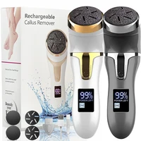 Electric Foot File Rechargeable Waterproof Hard Skin Remover Foot with 3 Rollers Foot Files for Hard Skin and Dead Skin 1