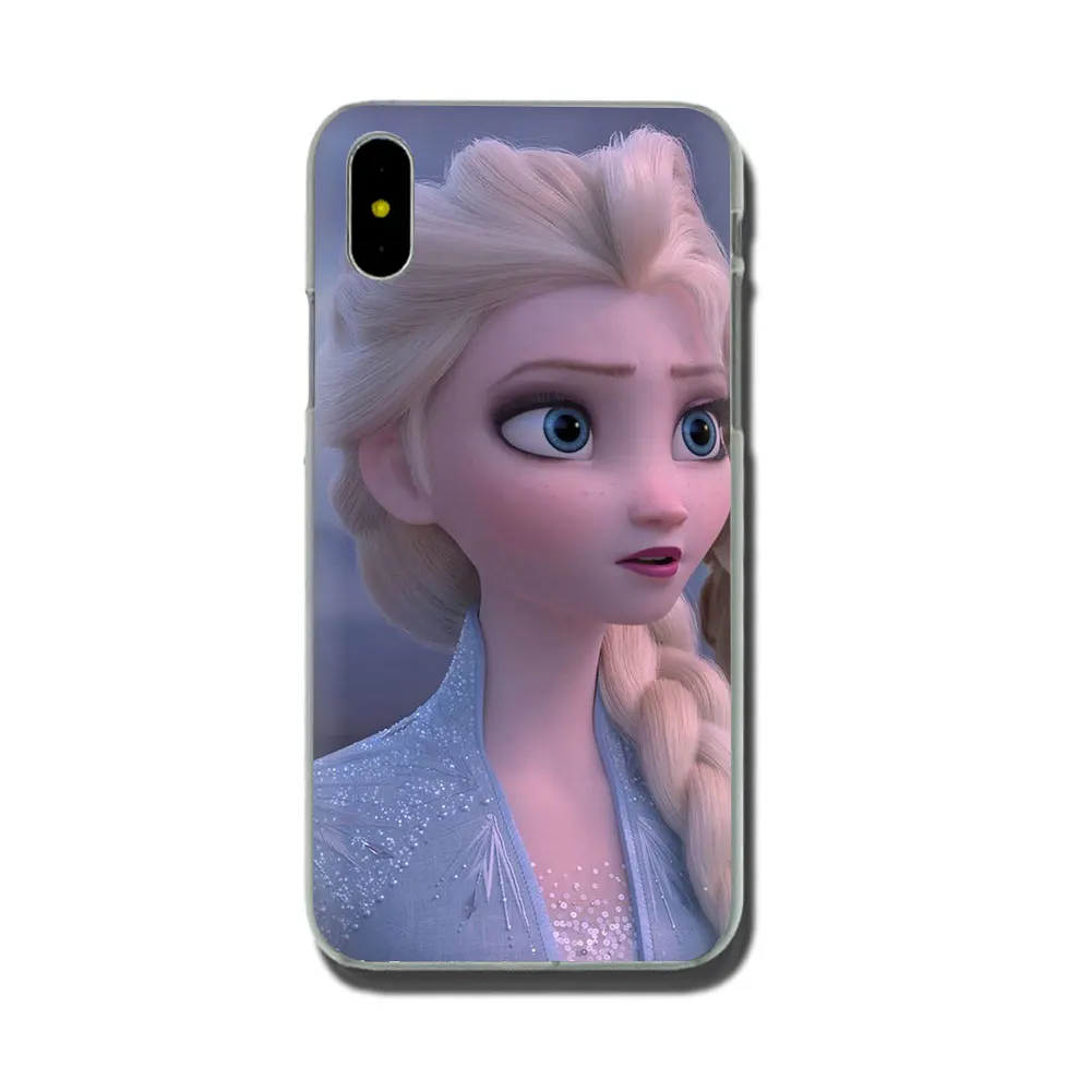 H2 EWAU Снежная королева Эльза жесткий чехол для телефона для iPhone 11 Pro 6 6S Plus 7 8 Plus X XS XR XS Max - Цвет: H2