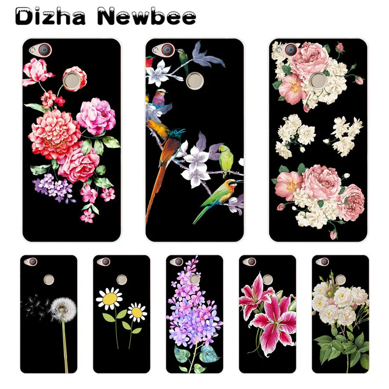 Чехол для zte nubia z11 mini s z17s z17 n1 силиконовый чехол с изображением цветов и растений