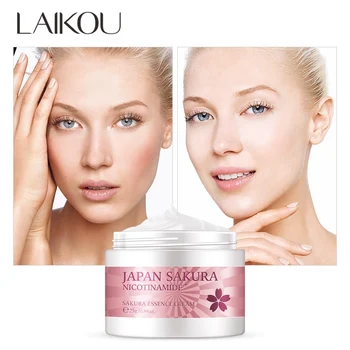 

Japan Sakura Face Cream Hyaluronic Acid Moisturizer Anti Wrinkle Anti Aging Nourishing Serum Collagen Whitening Cream Skin Care