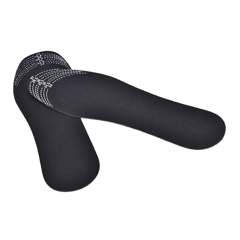 1pair Foot Inserts Shoe Pads Insoles Unisex Bamboo Charcoal Deodorant