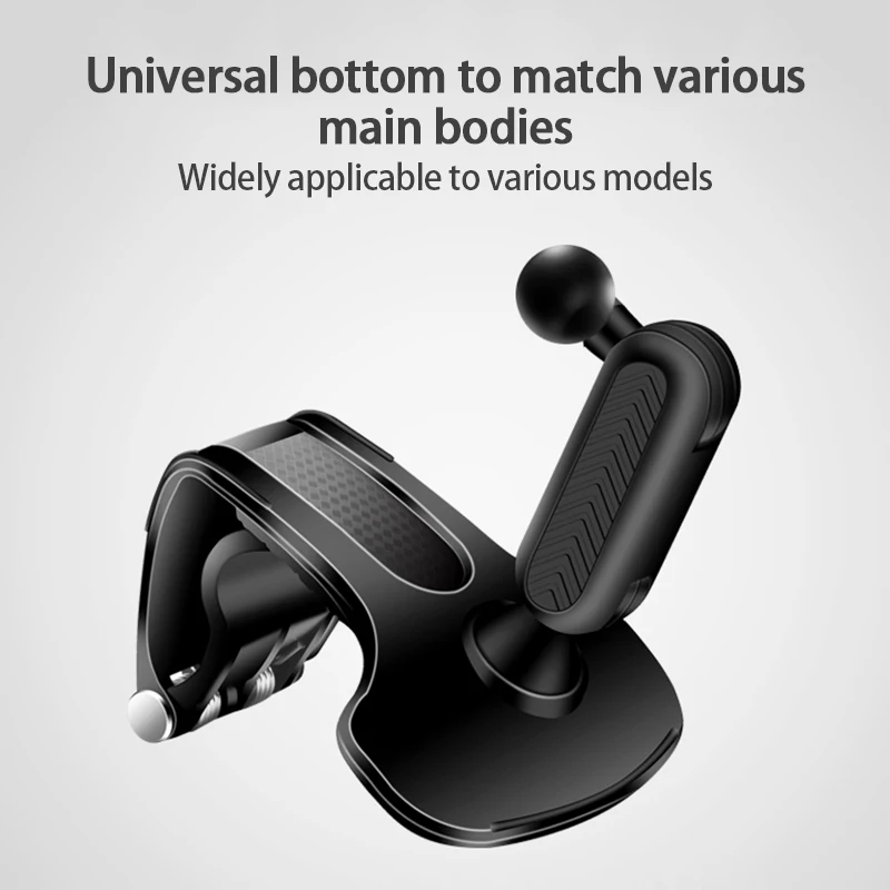 

Car Dashboard Mount Phone Holder Stand Clip on Cradle Universal Cell Phone GPS Support Clip Bracket Rotatable For Phone GPS